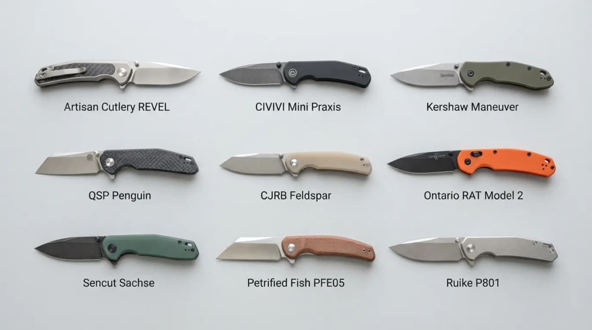 Best EDC Knife Under $50 (2026): 9 Folders by Spec