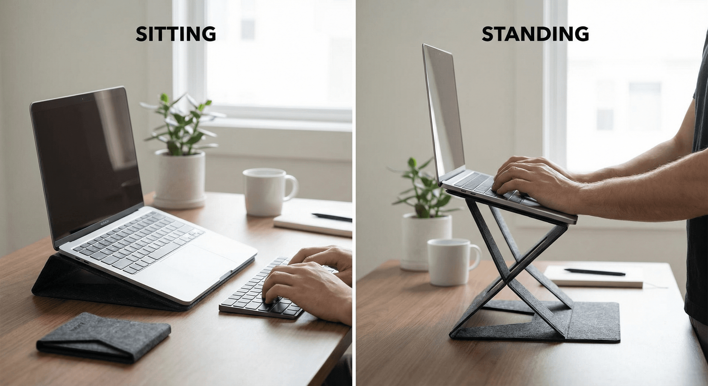 MOFT Z - World's First Invisible Sit-stand Laptop Desk