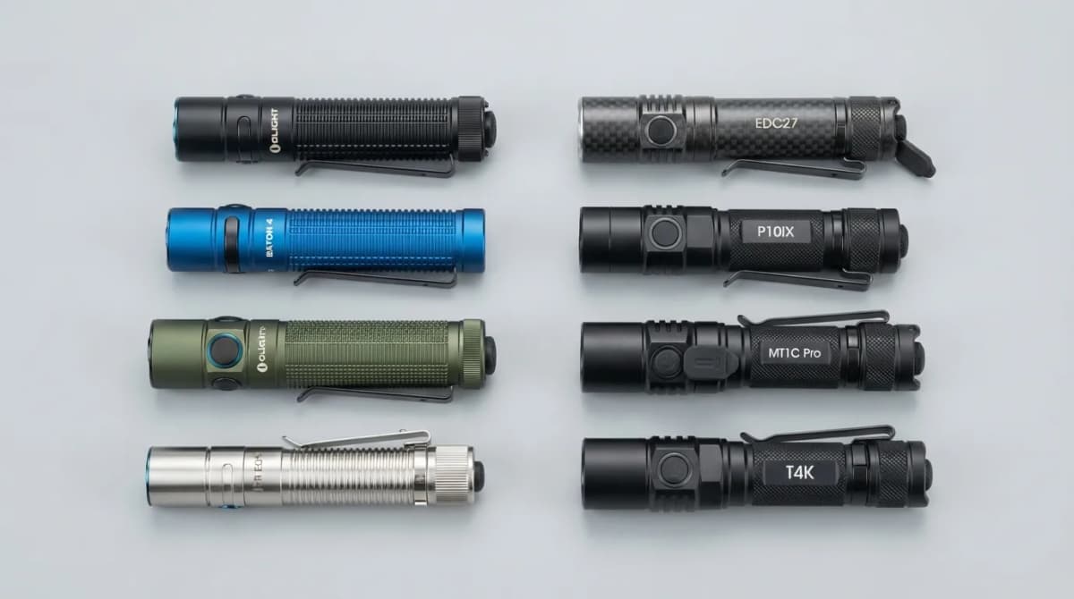 Olight vs Nitecore (2026): Which EDC Flashlight Brand?