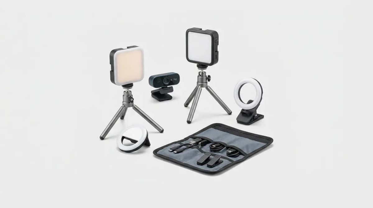 Portable Lighting for Video Calls