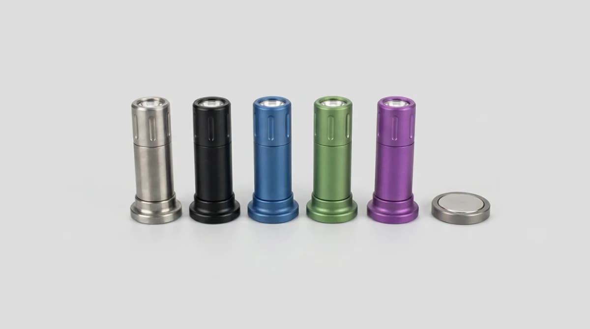Rodman ED08 2.0: Coin-Size Titanium Light Specs