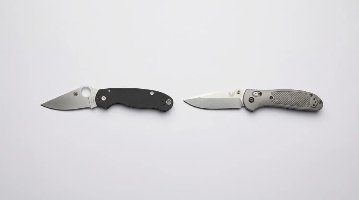 Spyderco Para 3 vs Benchmade Griptilian