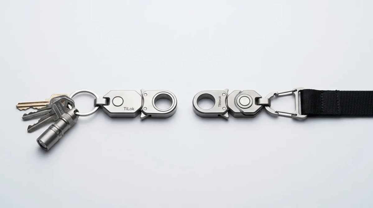 TiLok vs Titaner TiNexus: Best Magnetic Titanium Quick-Release for EDC 2026