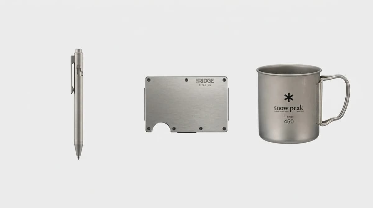Titanium Gifts for Men (2026): Light, Tough EDC Picks