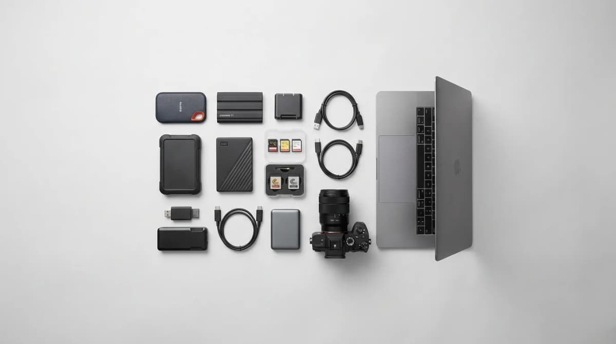 Travel Backup Workflow for Photos and Video