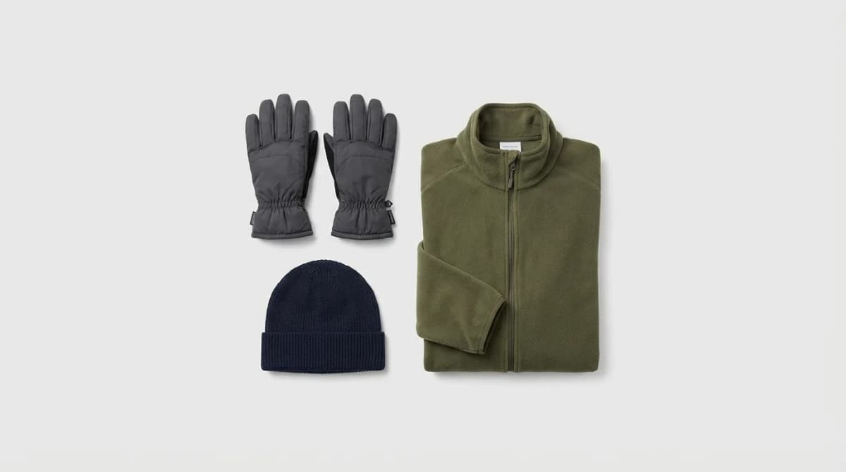 Winter Commuter Kit: Gloves Beanies Layers