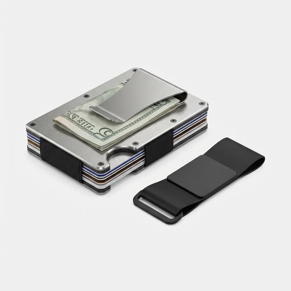 Ridge Titanium Wallet