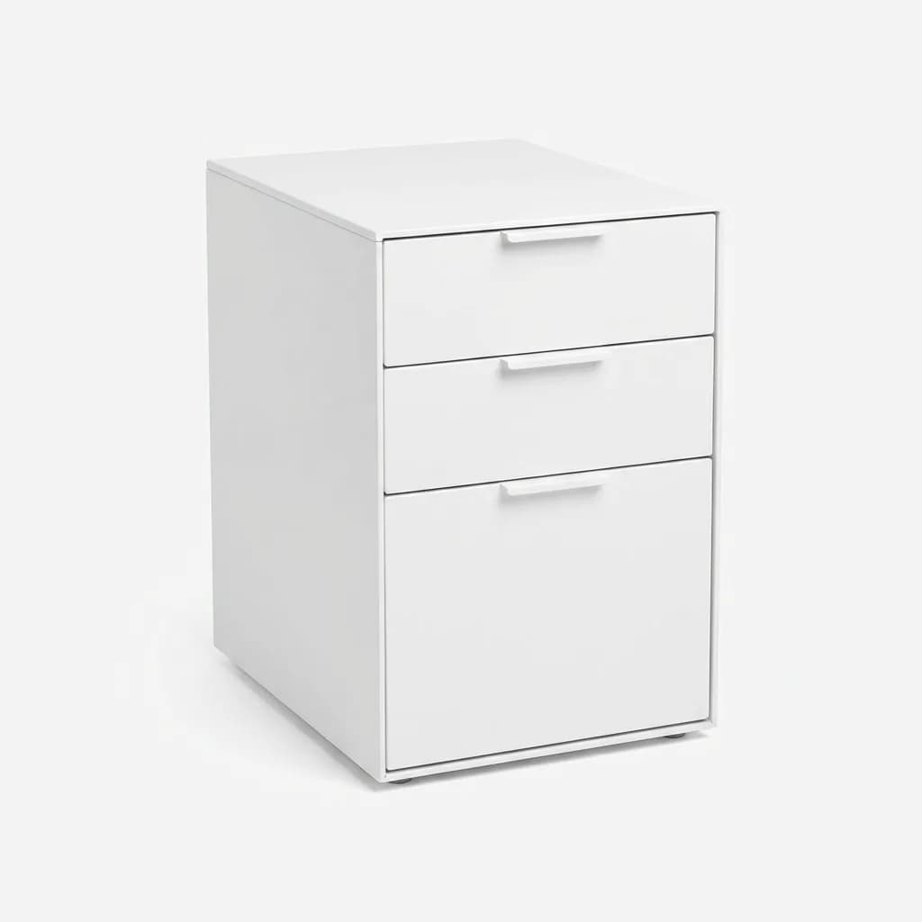 Poppin 3-Drawer File Cabinet