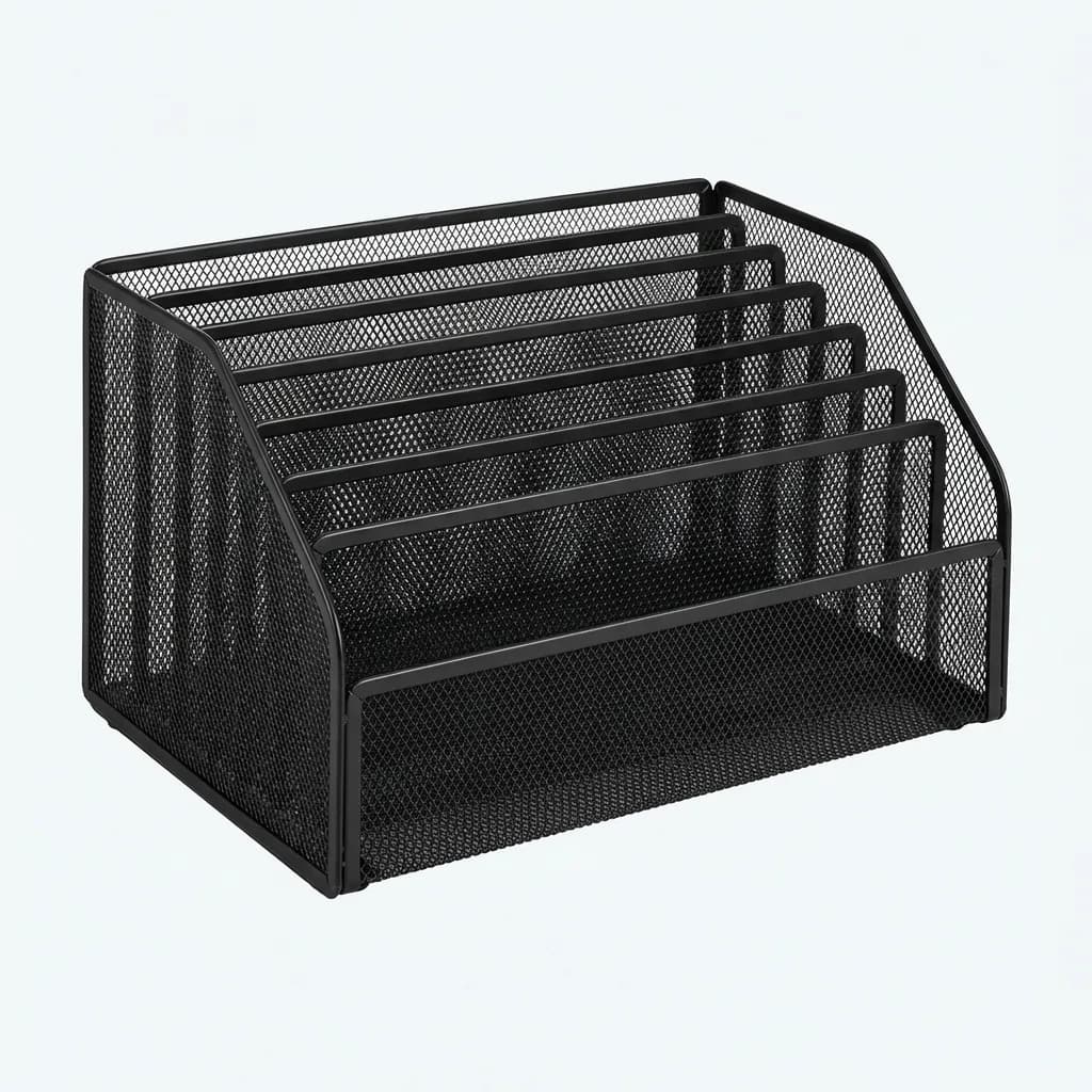 Safco Onyx Mesh Desktop Organizer