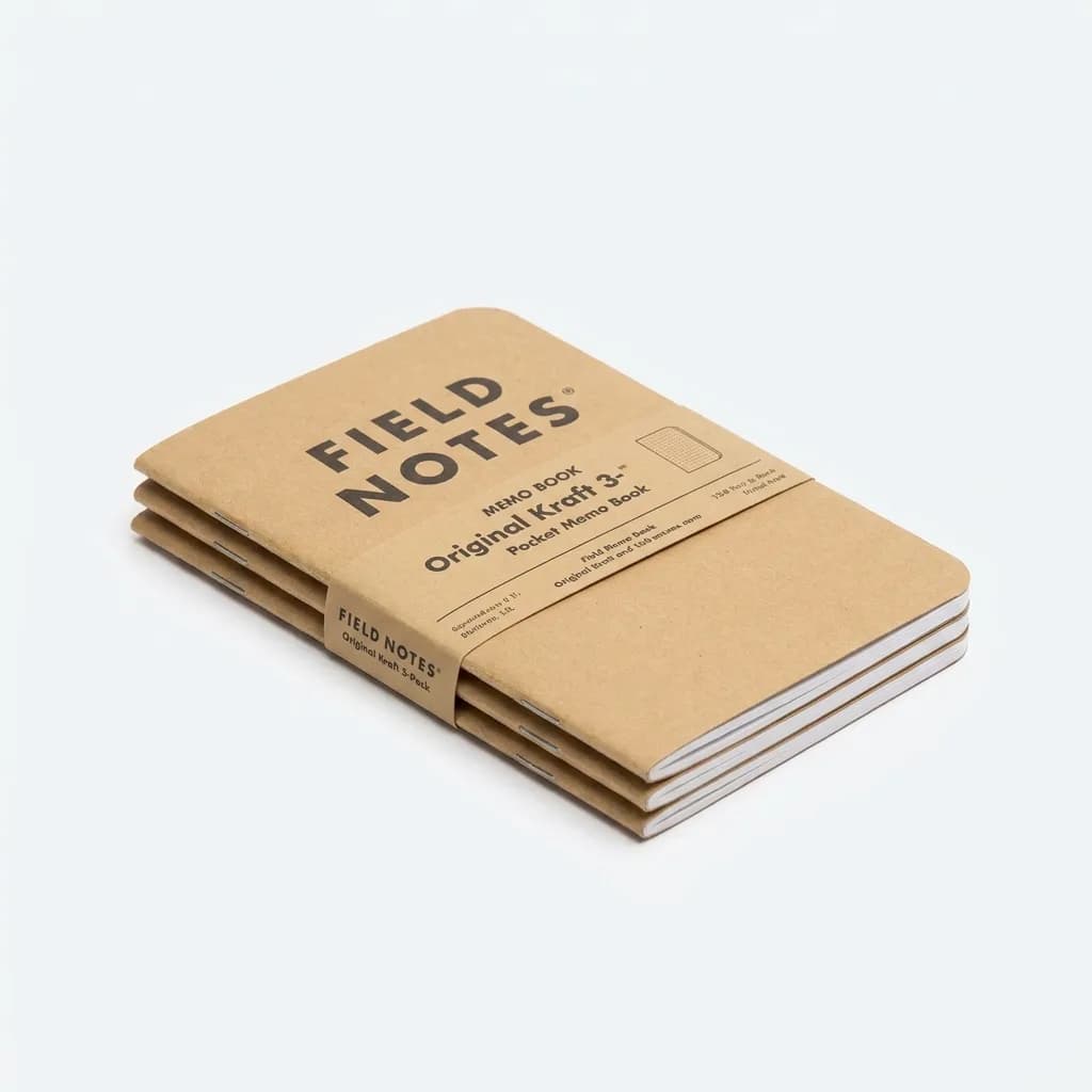 Field Notes Original Kraft 3-Pack