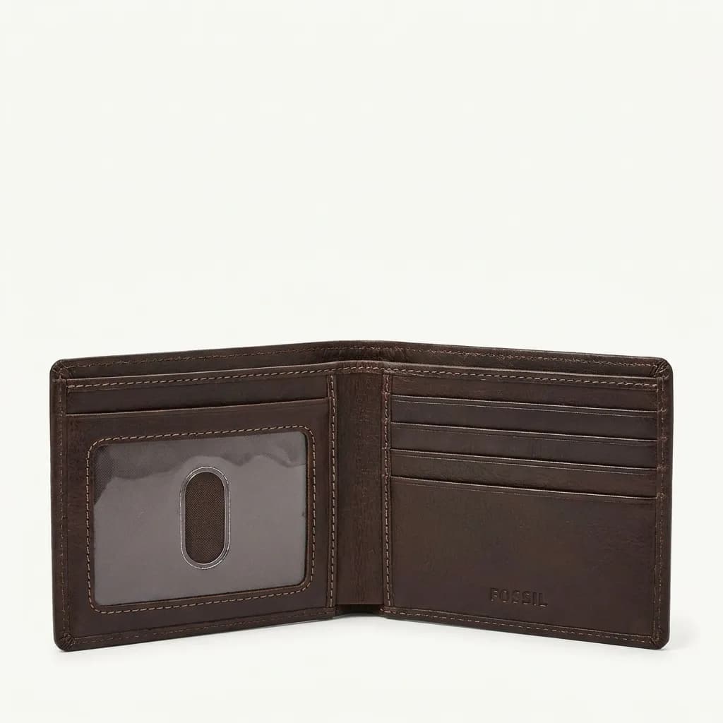 Fossil Derrick Leather Bifold