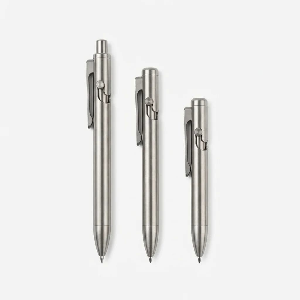 Tactile Turn Titanium Bolt Action Pen