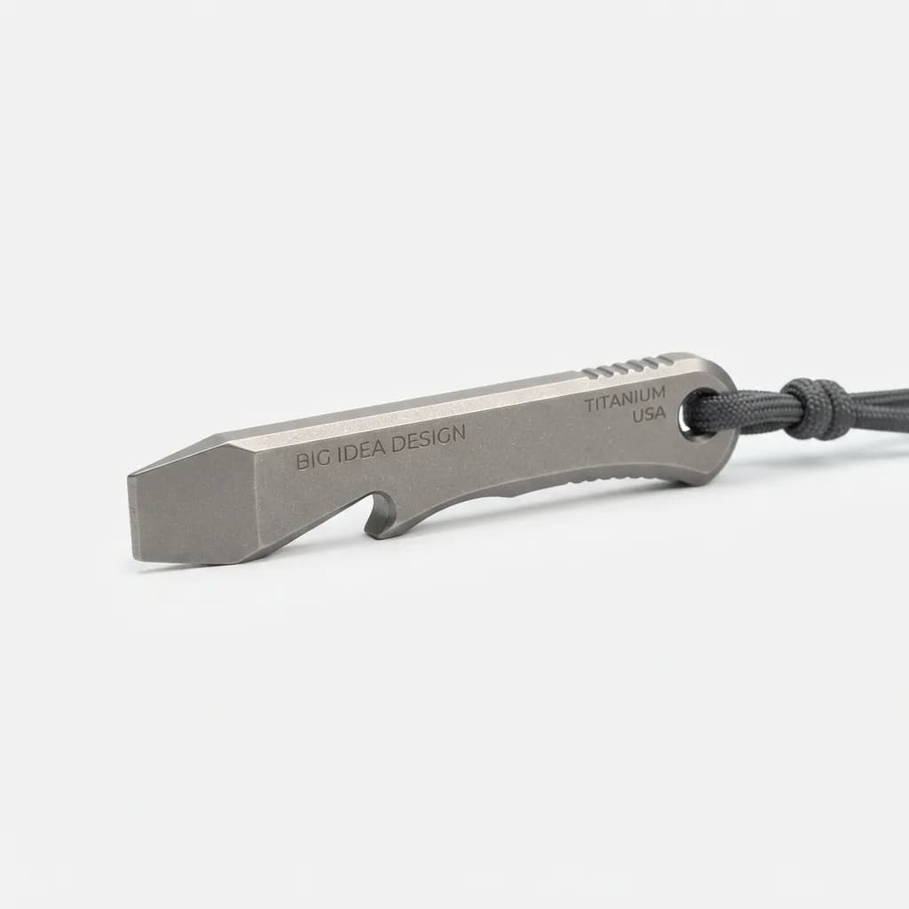 Big Idea Design Mini Titanium Pry Bar