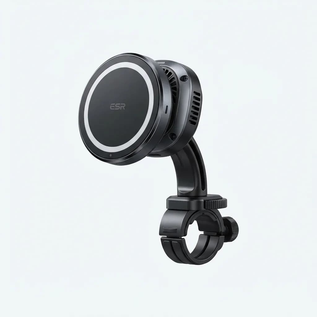 ESR OmniLock Magnetic Car Charger (25W, CryoBoost, Air Vent)