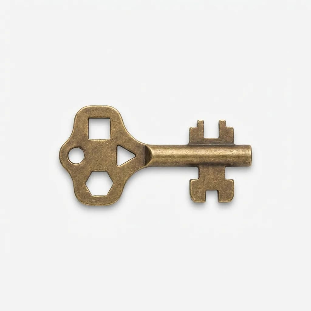 BrassCraft Multi-Purpose Utility Key