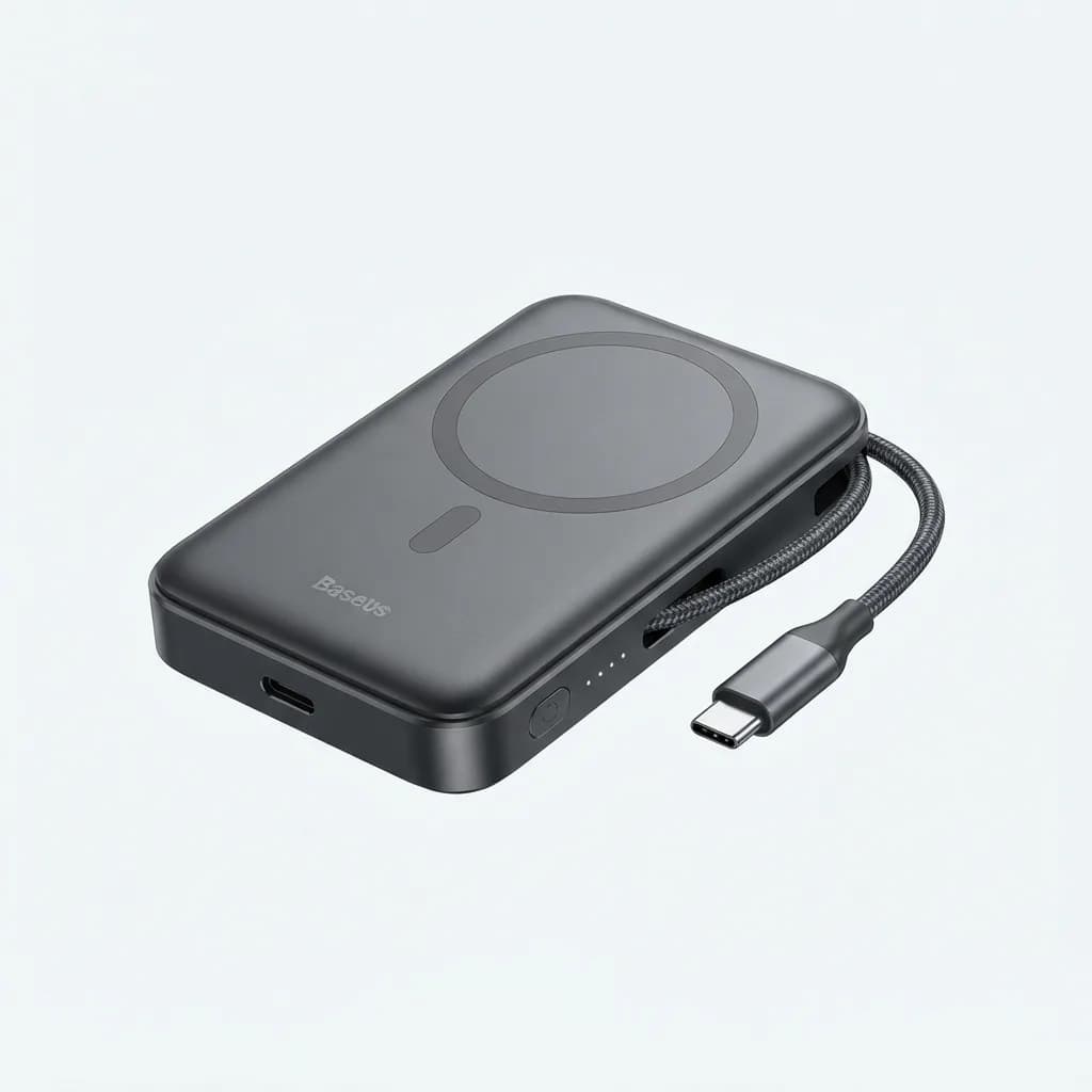 Baseus PicoGo AM52 (with built-in cable)