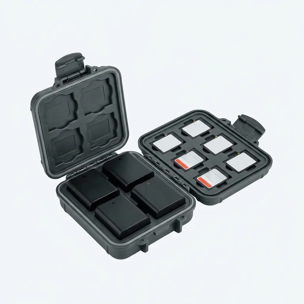 JJC Battery Case for 4 Batteries