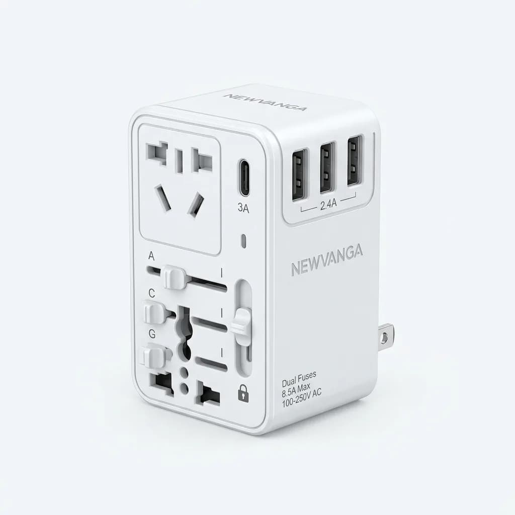 NEWVANGA International Universal Travel Adapter