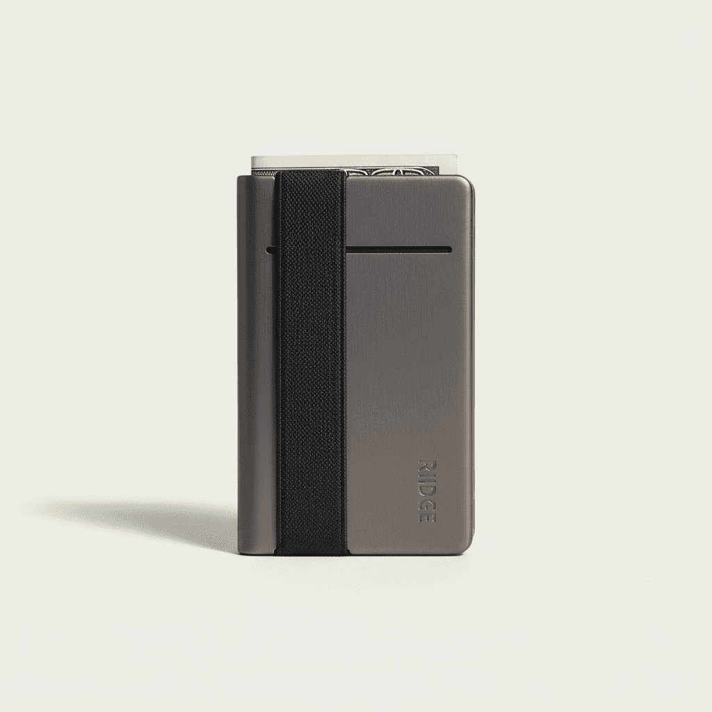 Ridge Wallet - Titanium