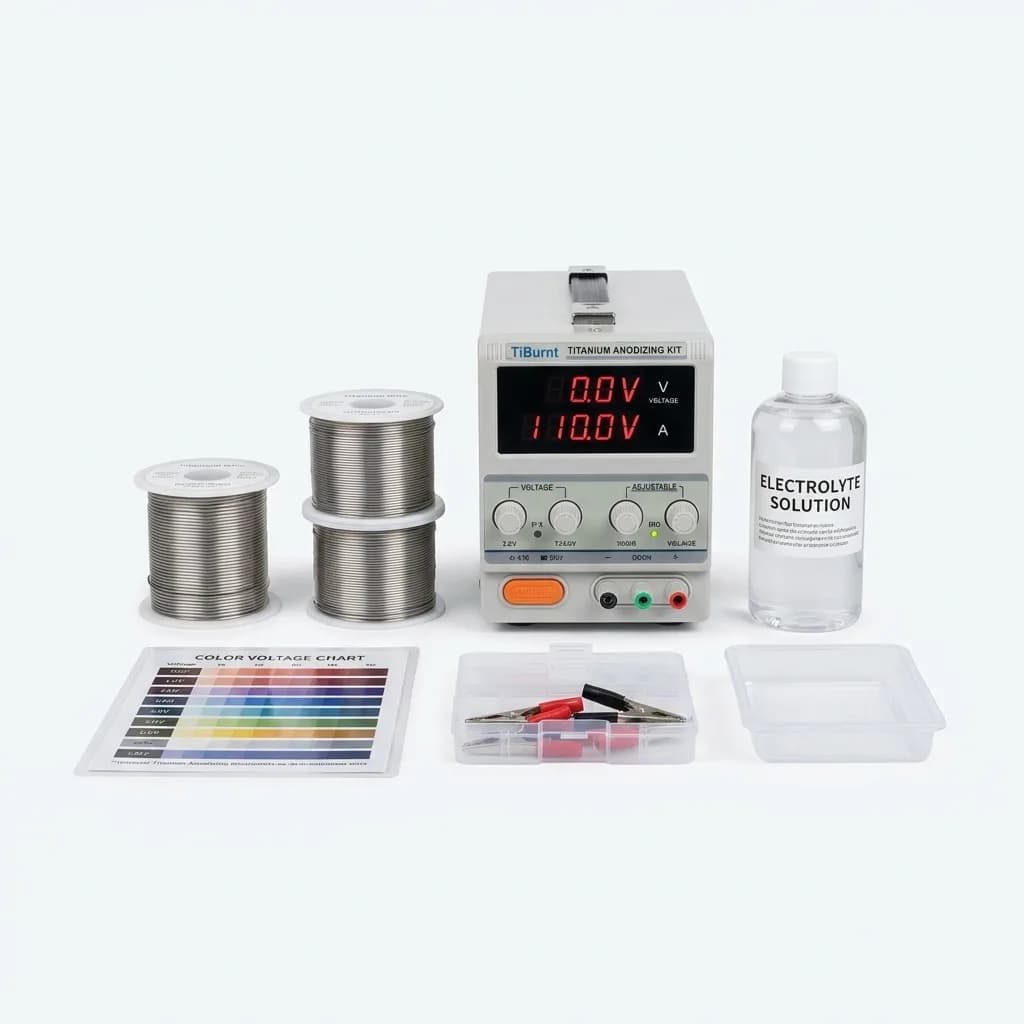 TiBurnt Titanium Anodizing Kit