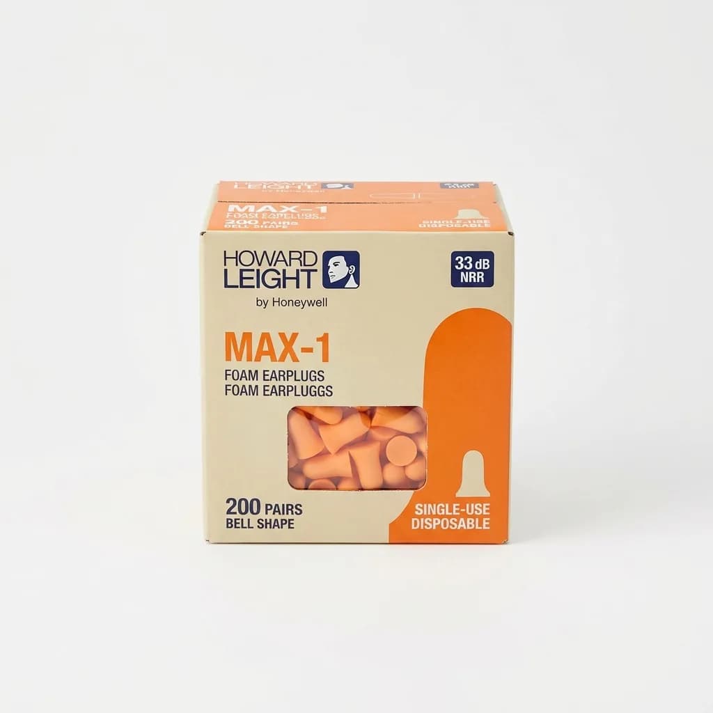 Howard Leight MAX-1 Foam Earplugs