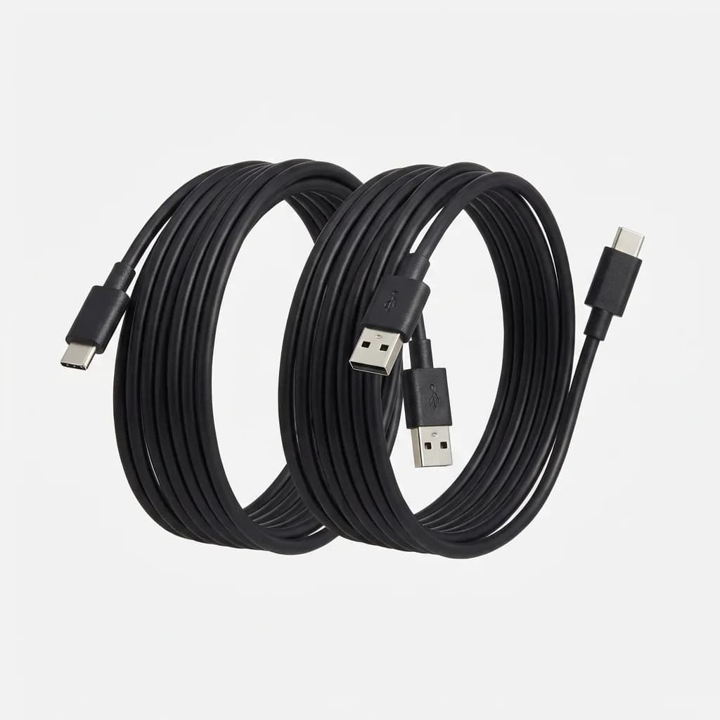 Amazon Basics USB-A to USB-C Cable (6ft, 2-Pack)
