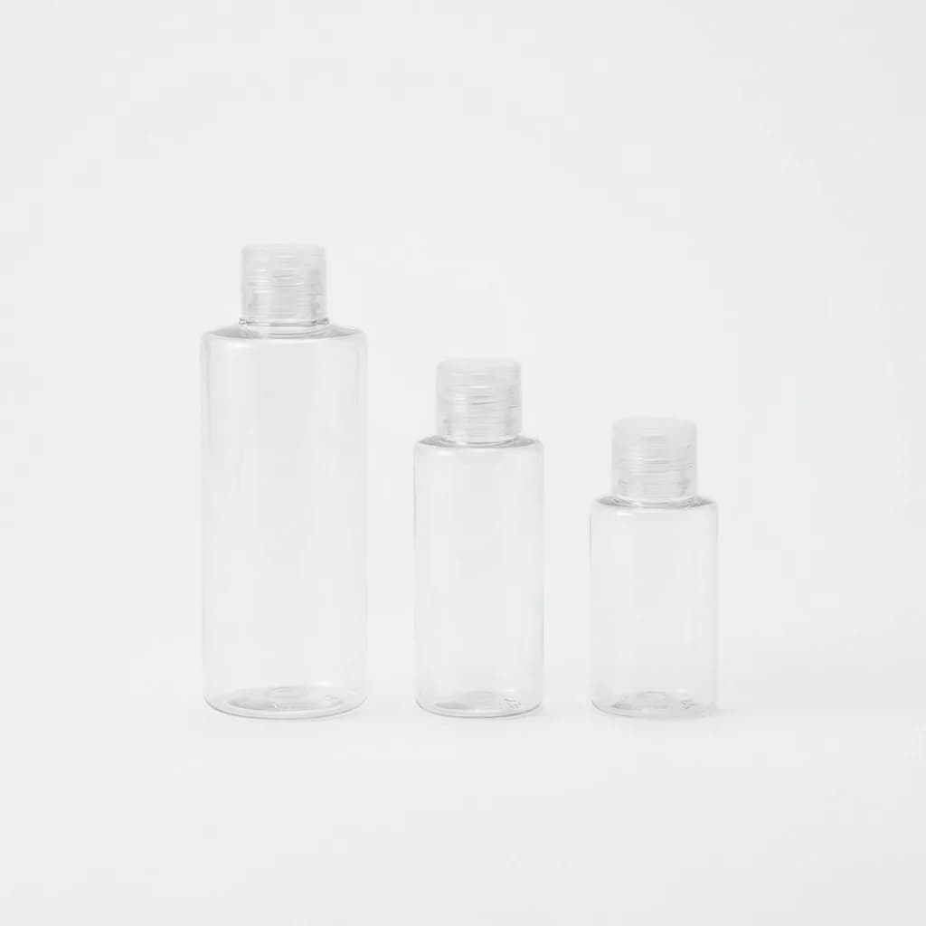 Muji PET Refillable Bottle Set