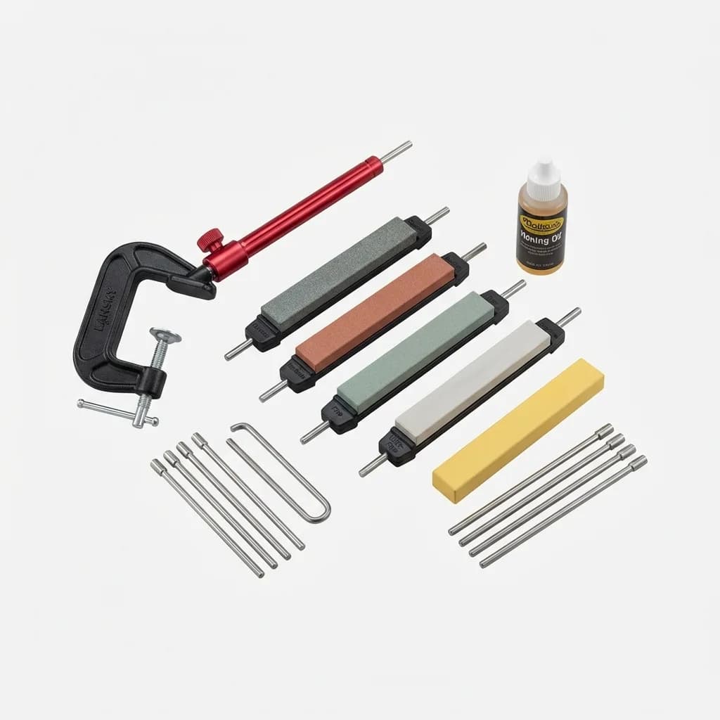 Lansky Deluxe 5-Stone Sharpening System