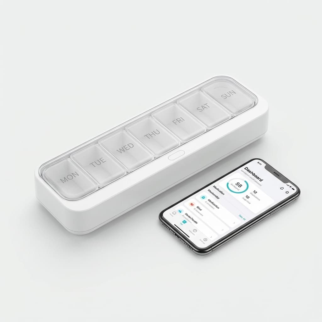 Sagely Smart Weekly Pill Organizer
