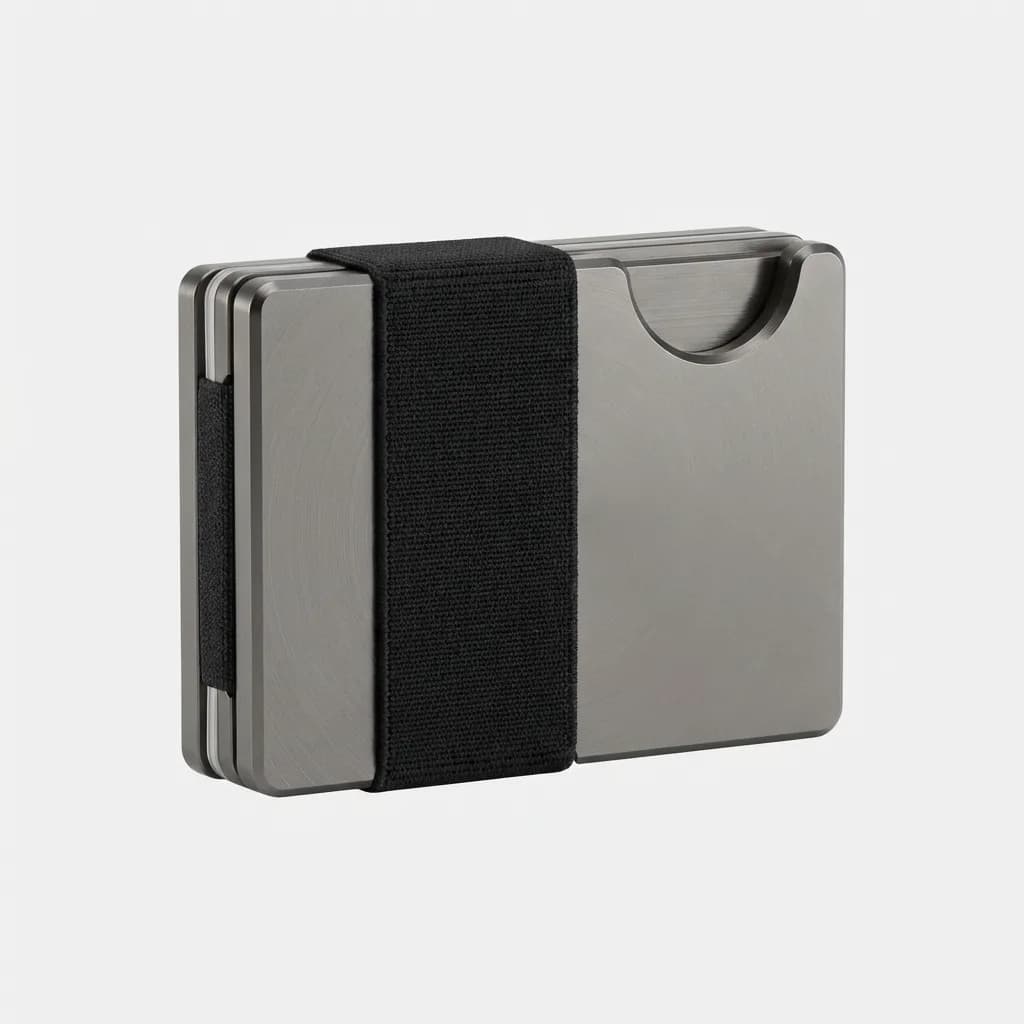 Ridge Wallet - Aluminum