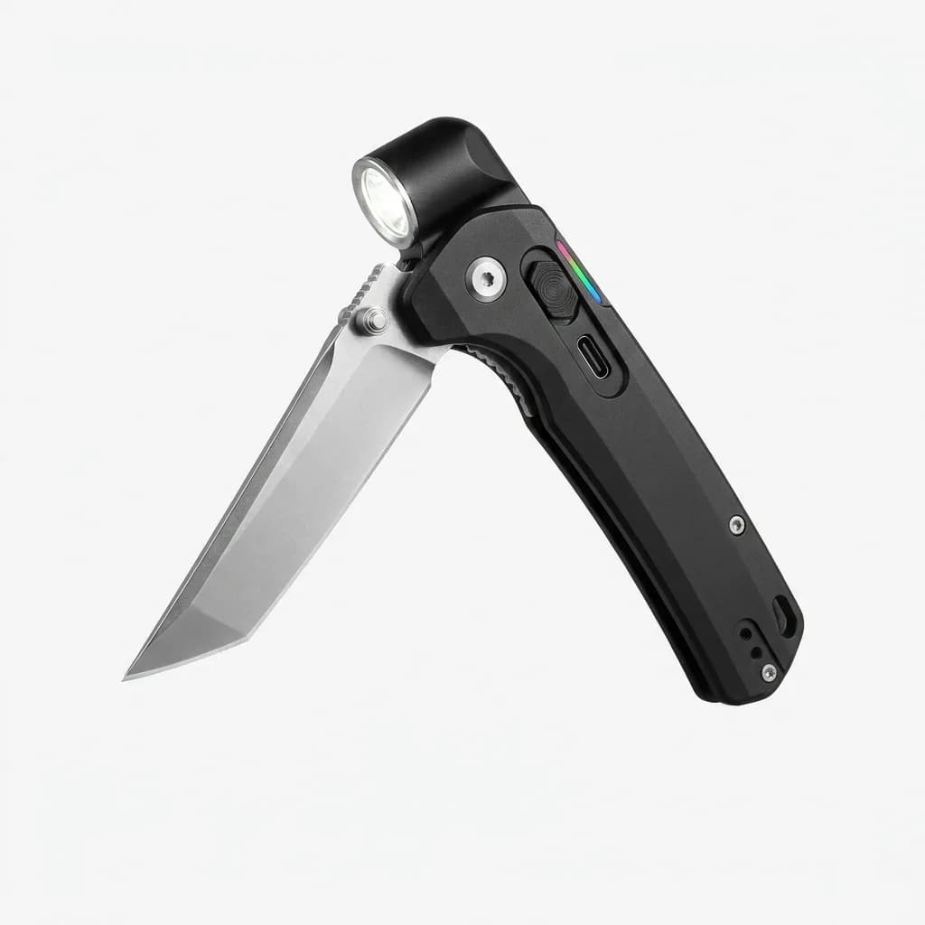 Oknife LK Folding Knife Flashlight