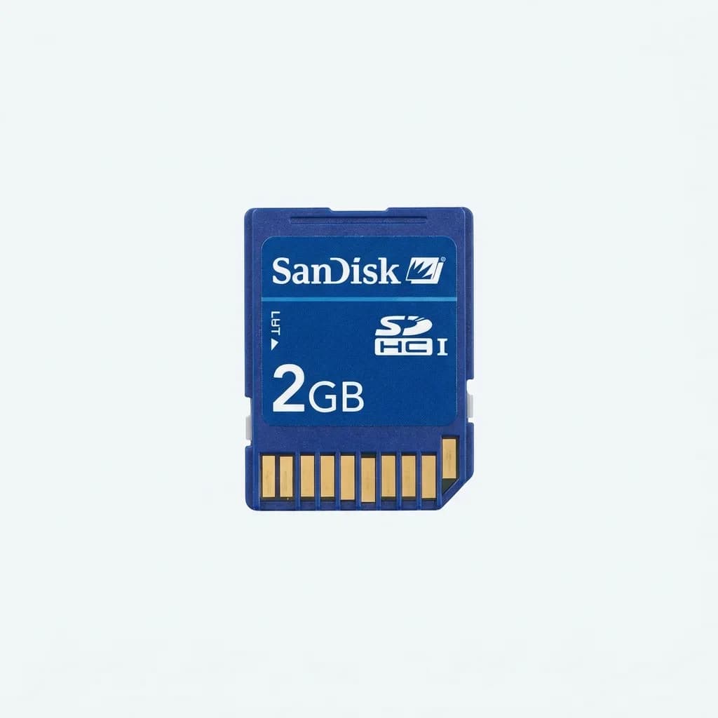 SanDisk 2GB SD Memory Card