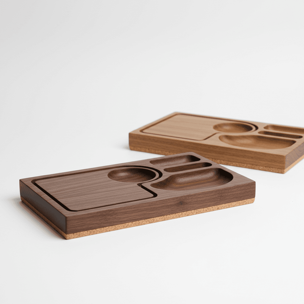 Oakywood Wooden Valet Tray
